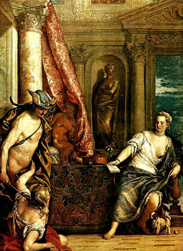 Paolo  Veronese mercury, herse and aglauros oil painting picture